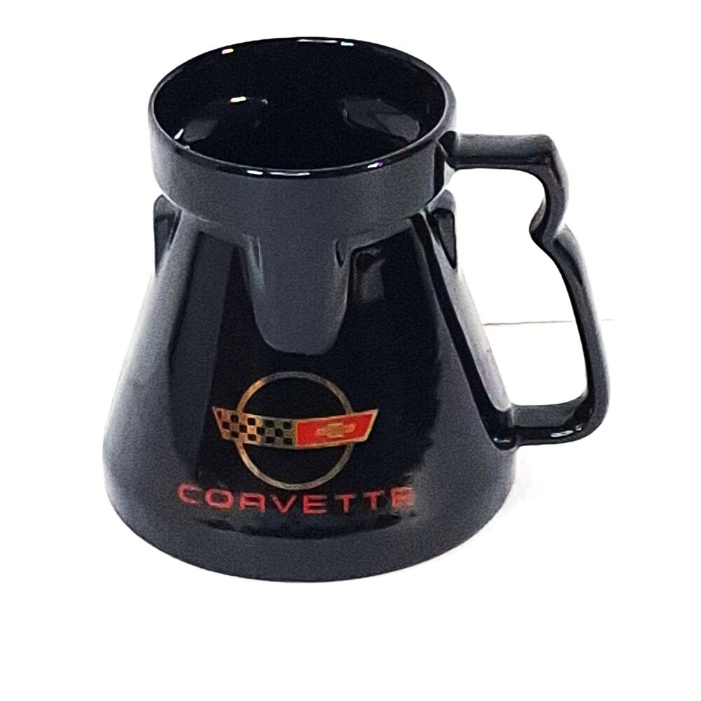 Rare Vintage Corvette HotJo Z-Handle Travel Mug Lid Star Trek DS9 Style 80s-90s